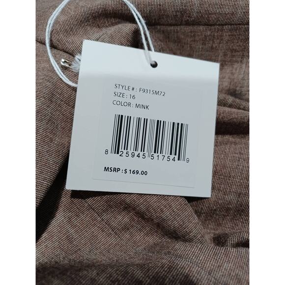 NEW GUSTAVO ARANGO Blazer Color Mink Size 16 - Picture 6 of 6